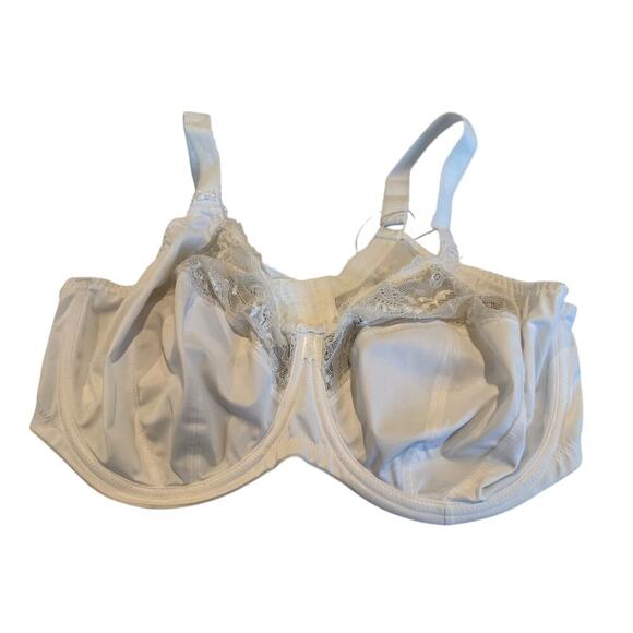 NWT Elomi Women's White Morgan Stretch Banded Bra Size 40I - Picture 3 of 8